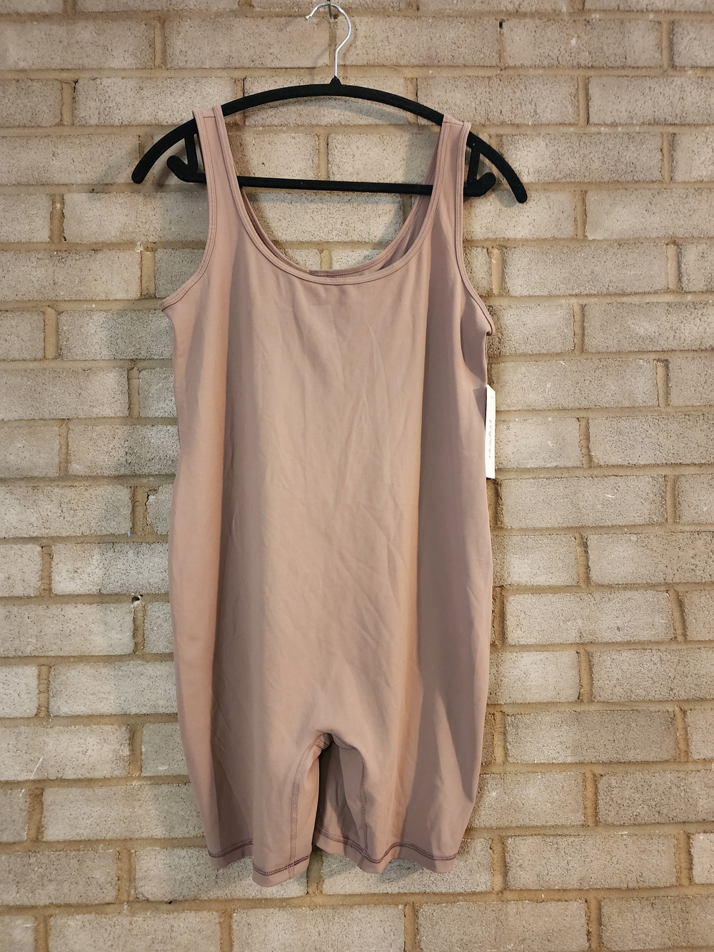 Isabel Maternity Neutral Mauve Active Romper